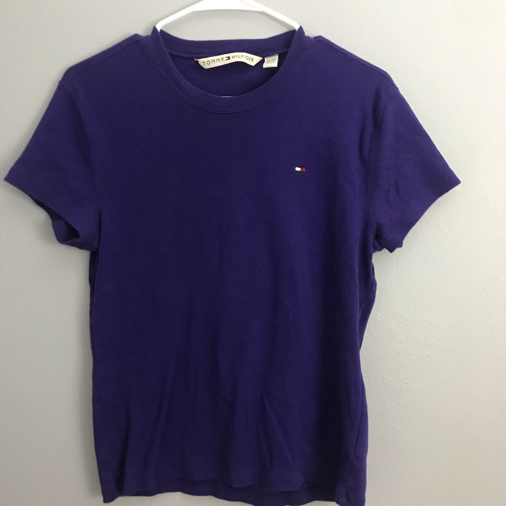 Purple Tommy Hilfiger XL shirt